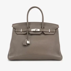 Best Replica Hermès Birkin 35 Clemence Etain PHW – DLF