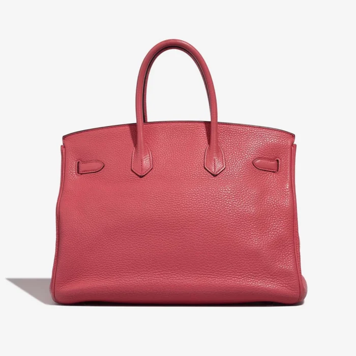 Best Replica Hermès Birkin 35 Clemence Rose Lipstick PHW - Replica Handbags - Image 2