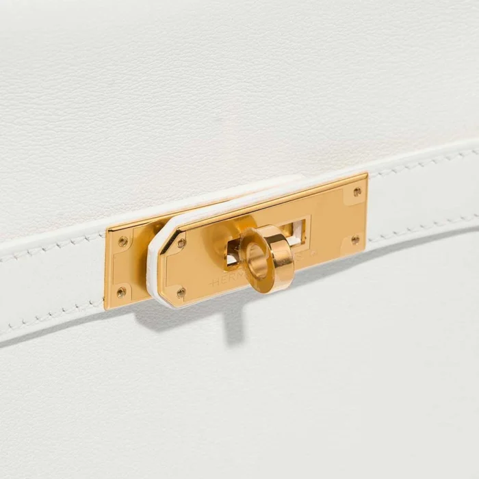 Best Replica Hermès Birkin 35 Clemence Rose Lipstick PHW - Replica Handbags - Image 7
