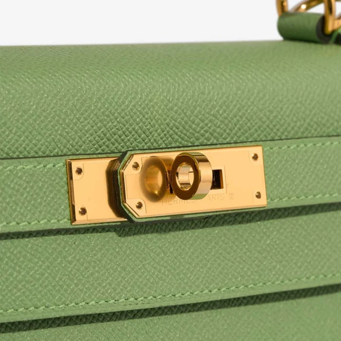 Best Replica Hermès Birkin 35 Clemence Etoupe GHW - Replica Handbags - Image 6