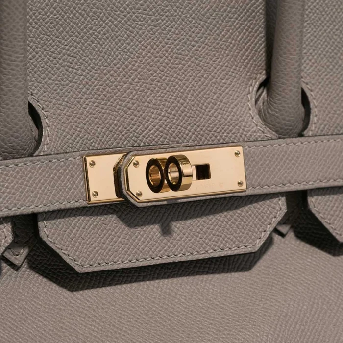 Best Replica Hermès Birkin 35 Epsom Gris Asphalte GHW - Replica Handbags - Image 6