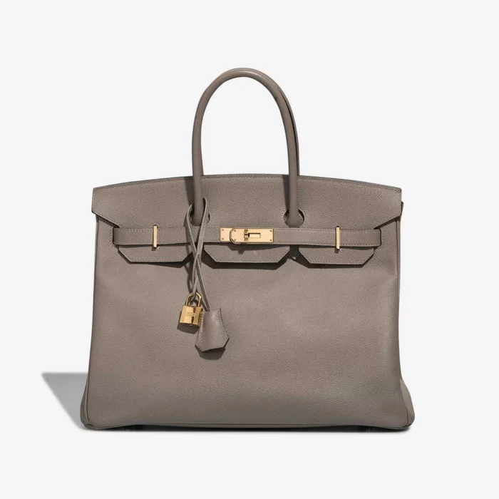 Best Replica Hermès Birkin 35 Epsom Gris Asphalte GHW - Replica Handbags