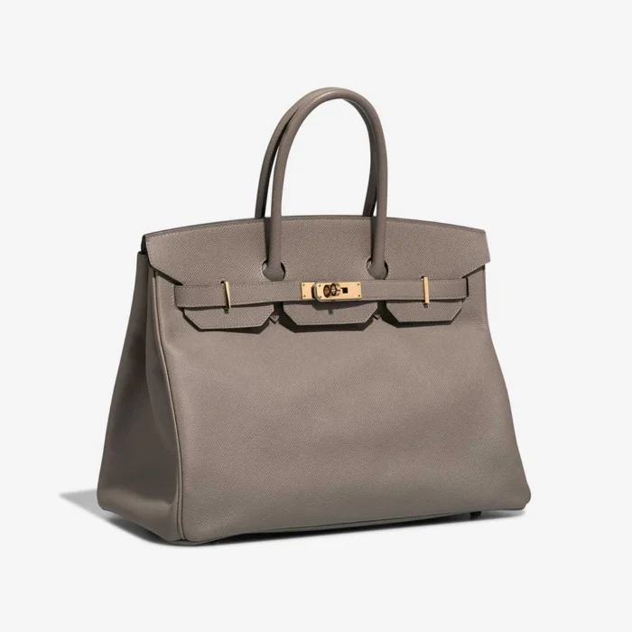 Best Replica Hermès Birkin 35 Epsom Gris Asphalte GHW - Replica Handbags - Image 4