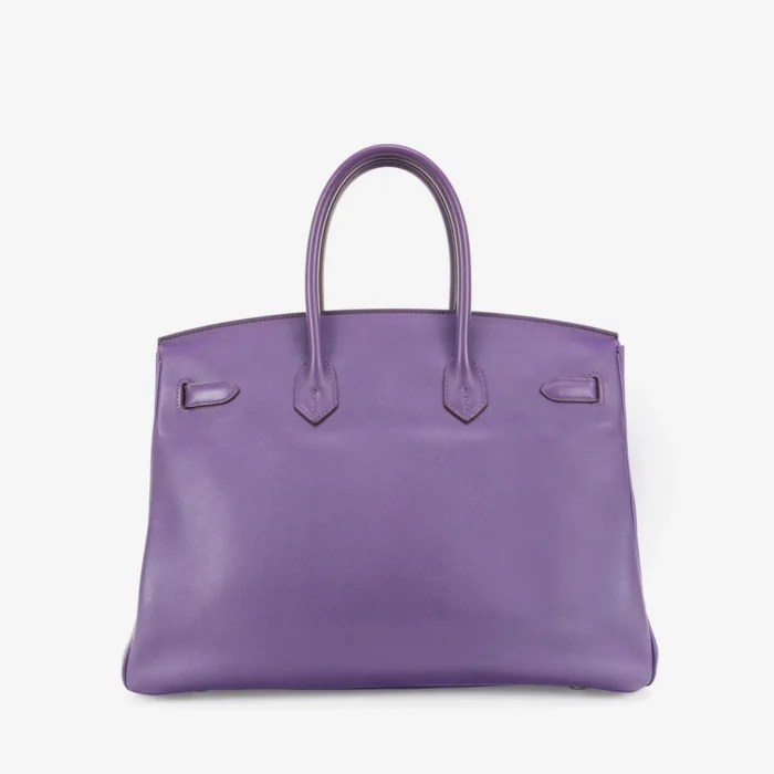 Best Replica Hermès Birkin 35 Swift Iris PHW - DLF - Image 2