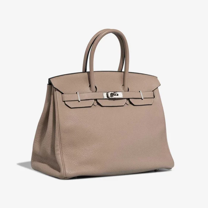 Best Replica Hermès Birkin 35 Togo Gris Tourterelle PHW - Replica Handbags - Image 4