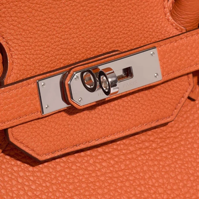 Best Replica Hermès Birkin 35 Togo Orange H PHW - Replica Handbags - Image 5