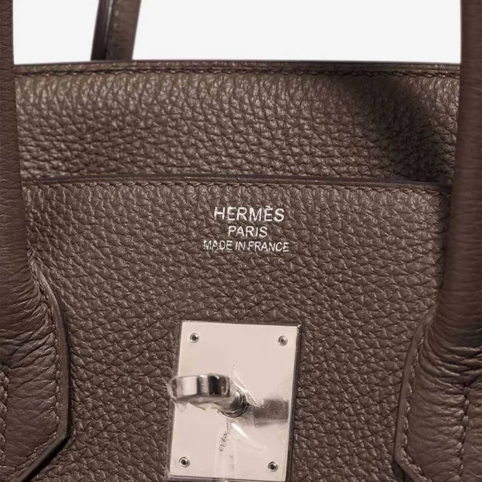Best Replica Hermès Birkin 35 Togo Taupe PHW - Replica Handbags - Image 6