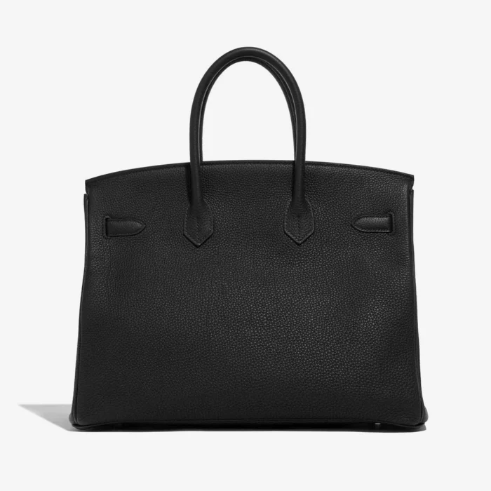 Best Replica Hermès Birkin 35 Verso Togo Black/Blue Agate PHW - Replica Handbags - Image 2