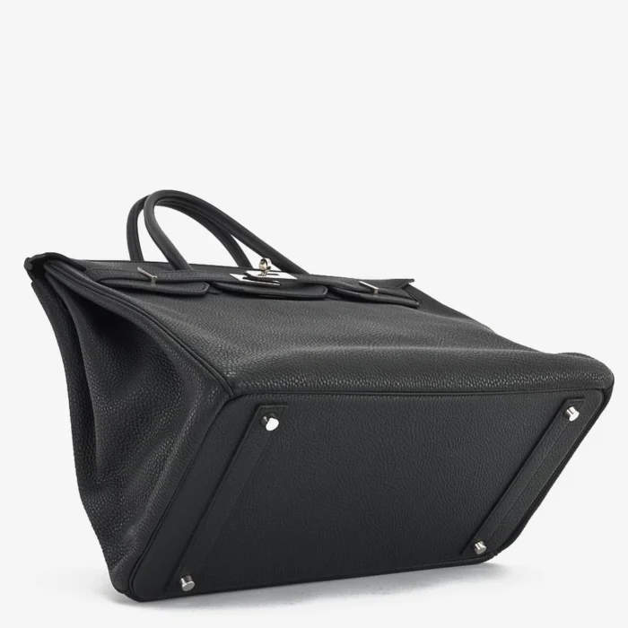 Best Replica Hermès Birkin 40 Clemence Black PHW - DLF - Image 3
