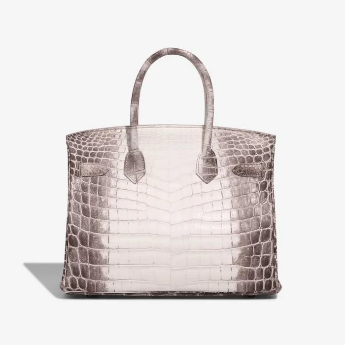 Best Replica Hermès Birkin Himalaya 30 Niloticus Crocodile White PHW - Replica Handbags - Image 2