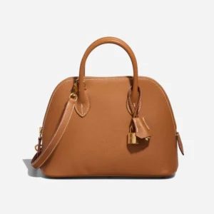 Best Replica Hermès Bolide 1923 25 Epsom Gold GHW - Replica Handbags