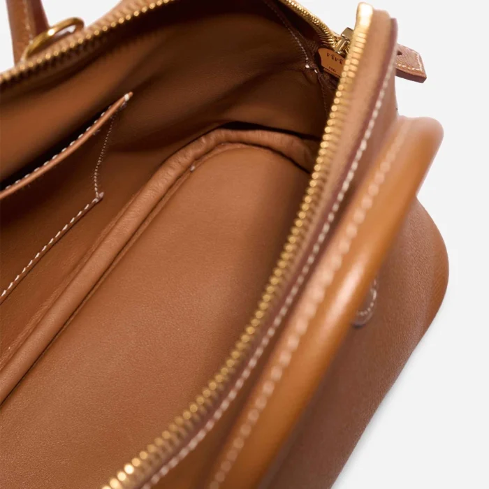 Best Replica Hermès Bolide 1923 25 Epsom Gold GHW - Replica Handbags - Image 6