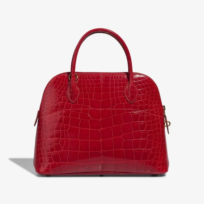 Best Replica Hermès Bolide 31 Alligator Braise GHW - Replica Handbags - Image 3