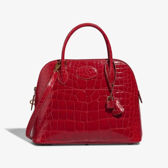 Best Replica Hermès Bolide 31 Alligator Braise GHW - Replica Handbags