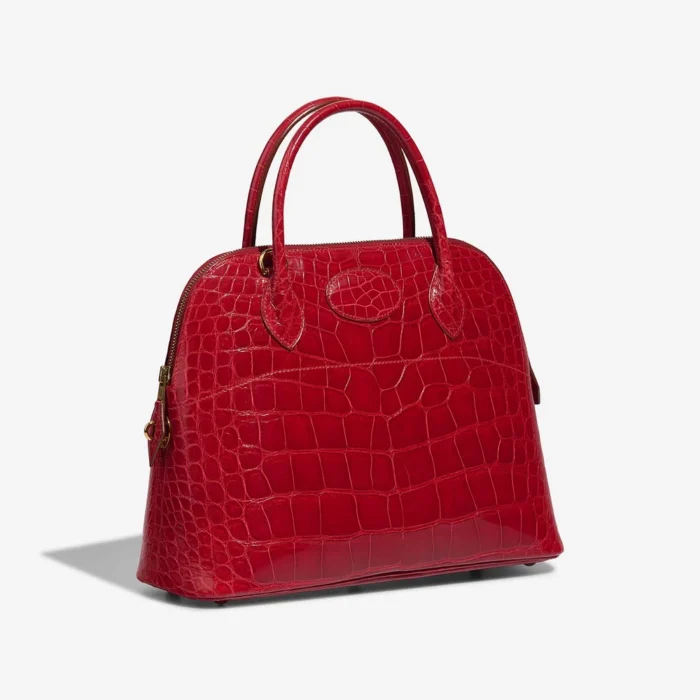 Best Replica Hermès Bolide 31 Alligator Braise GHW - Replica Handbags - Image 5