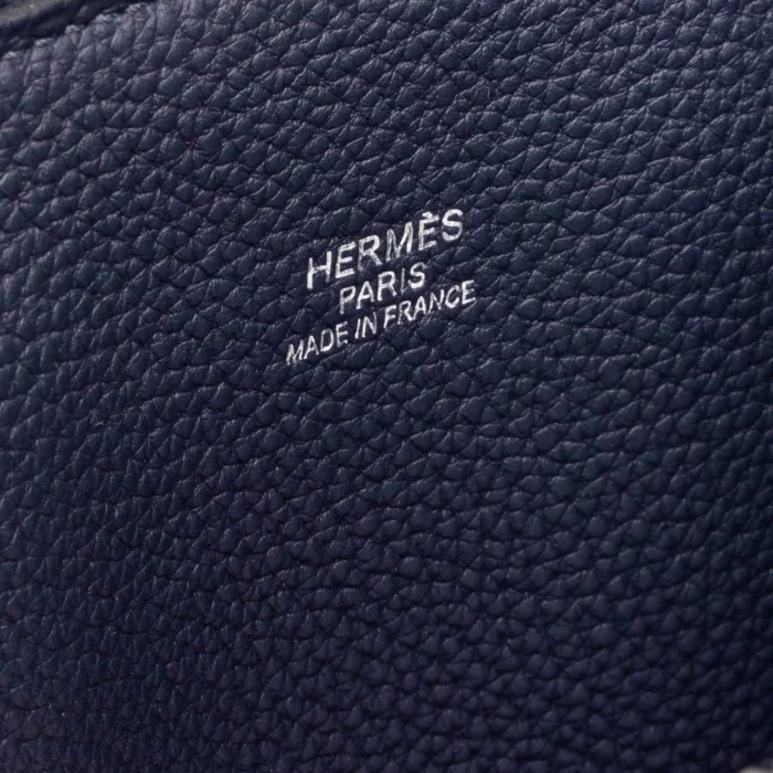 Best Replica Hermès Bolide 45 Togo Blue Nuit PHW - DLF - Image 6
