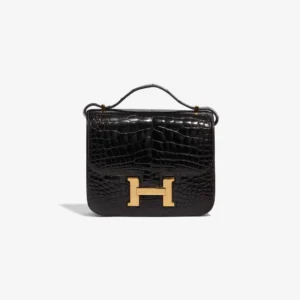 Best Replica Hermès Constance 18 Alligator Macassar GHW
