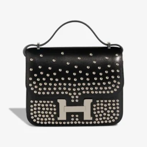 Best Replica Hermès Constance 18 Cloute Box Black PHW - Replica Handbags