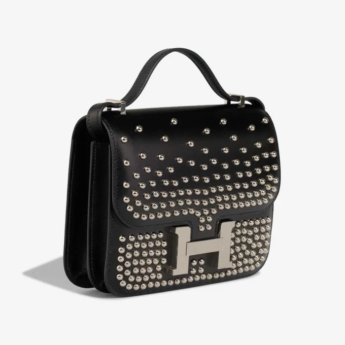 Best Replica Hermès Constance 18 Cloute Box Black PHW - Replica Handbags - Image 5