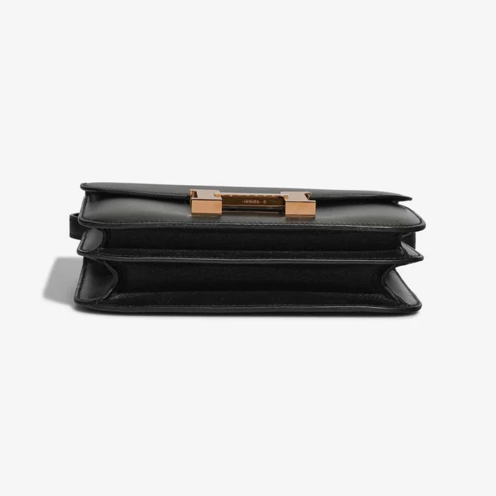 Best Replica Hermès Constance 18 Veau Monsieur Black RGHW - Replica Handbags - Image 4