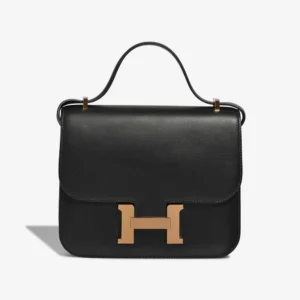 Best Replica Hermès Constance 18 Veau Monsieur Black RGHW - Replica Handbags