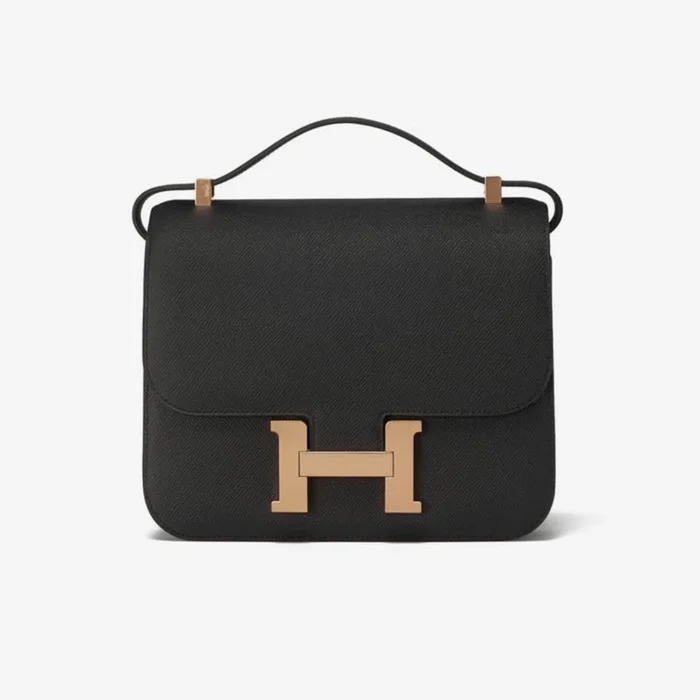 Best Replica Hermès Constance 24 Epsom Black GHW | DLF