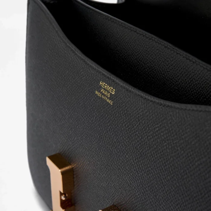 Best Replica Hermès Constance 24 Epsom Black GHW - DLF - Image 5