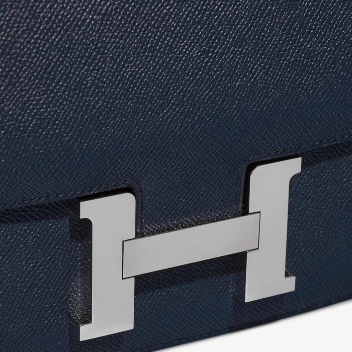 Best Replica Hermès Constance 24 Epsom Bleu Indigo PHW - Replica Handbags - Image 7