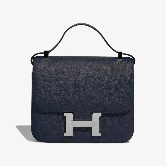 Best Replica Hermès Constance 24 Epsom Bleu Indigo PHW - Replica Handbags