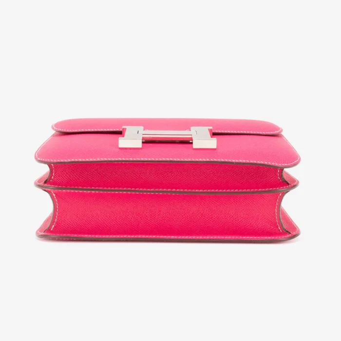Best Replica Hermès Constance 24 Epsom Rose Tyrien PHW - DLF - Image 3