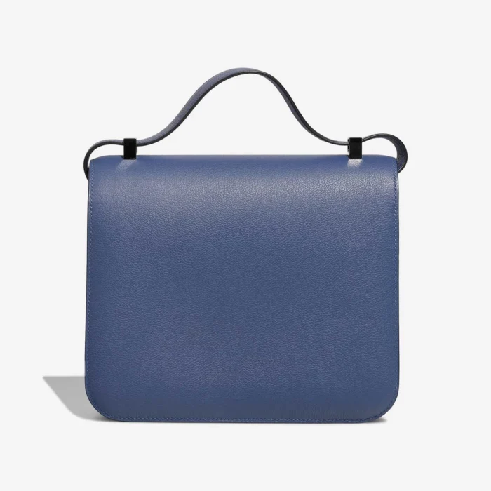 Best Replica Hermès Constance 24 Evercolor Bleu Brighton PHW - Replica Handbags - Image 3
