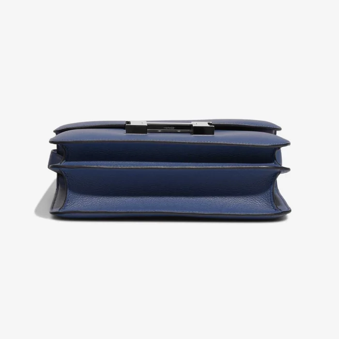 Best Replica Hermès Constance 24 Evercolor Bleu Brighton PHW - Replica Handbags - Image 4