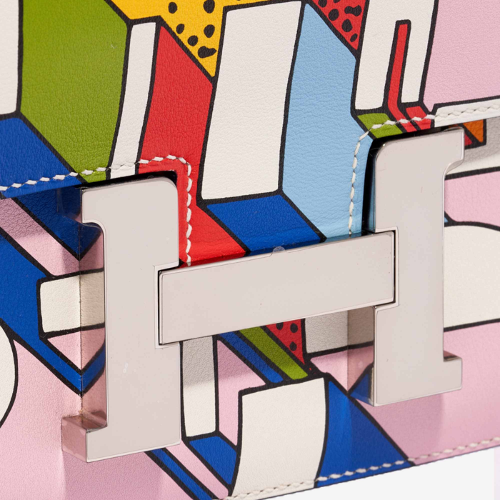 Best Replica Hermès Constance 24 Swift Multicolour PHW - Replica Handbags - Image 6