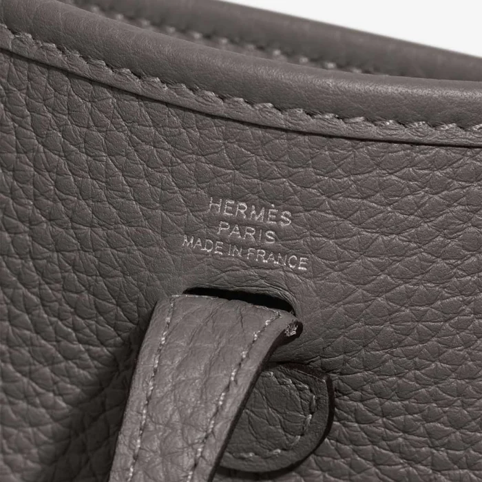 Best Replica Hermès Evelyne 16 Amazone Gris Meyer PHW - Replica Handbags - Image 2