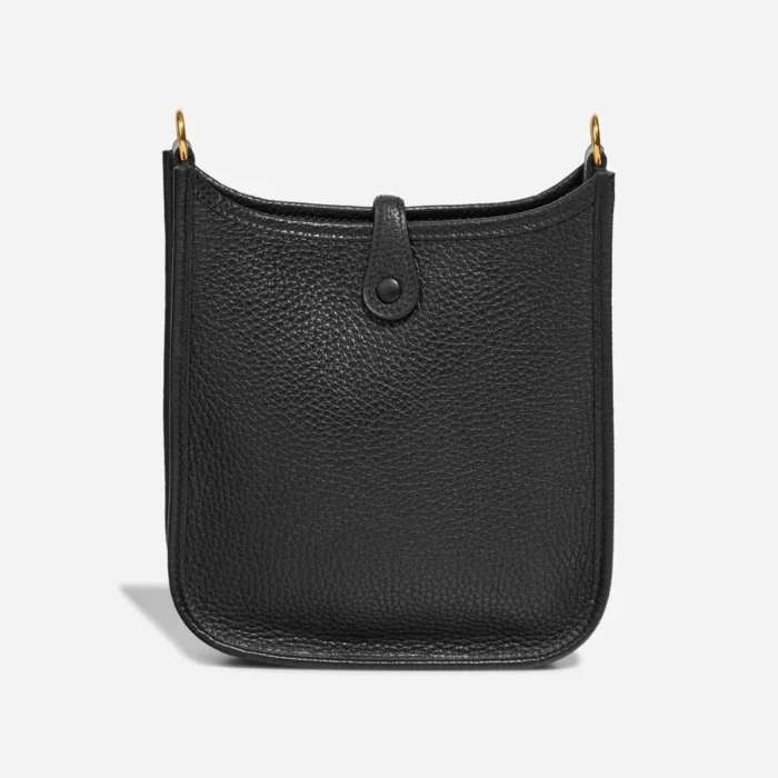 Best Replica Hermès Evelyne 16 Clemence Black GHW - Replica Handbags - Image 3