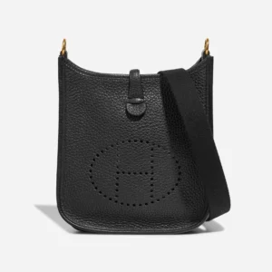 Best Replica Hermès Evelyne 16 Clemence Black GHW - Replica Handbags