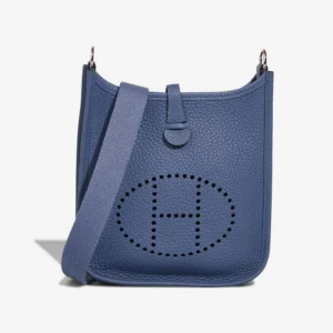 Best Replica Hermès Evelyne 16 Taurillon Clemence Bleu Brighton PHW - Replica Handbags