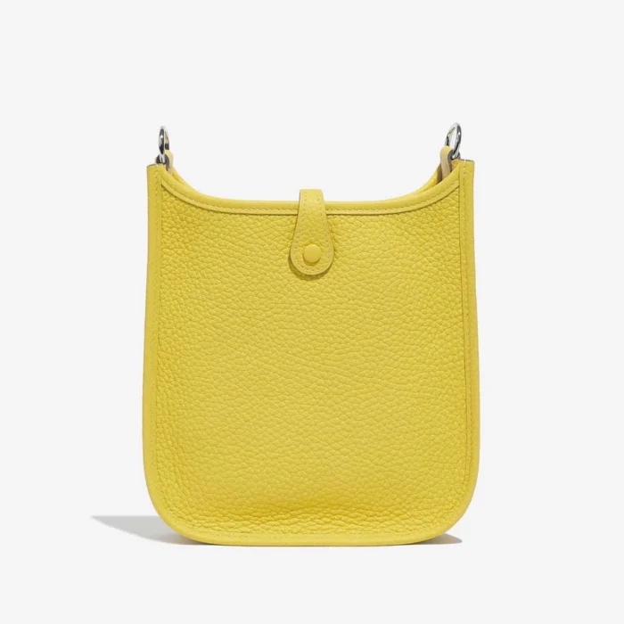 Best Replica Hermès Evelyne 16 Taurillon Clemence Lime GHW - Replica Handbags - Image 3