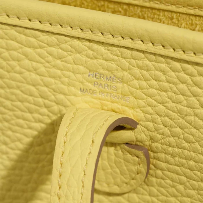 Best Replica Hermès Evelyne 16 Taurillon Clemence Limoncello PHW - Replica Handbags - Image 2