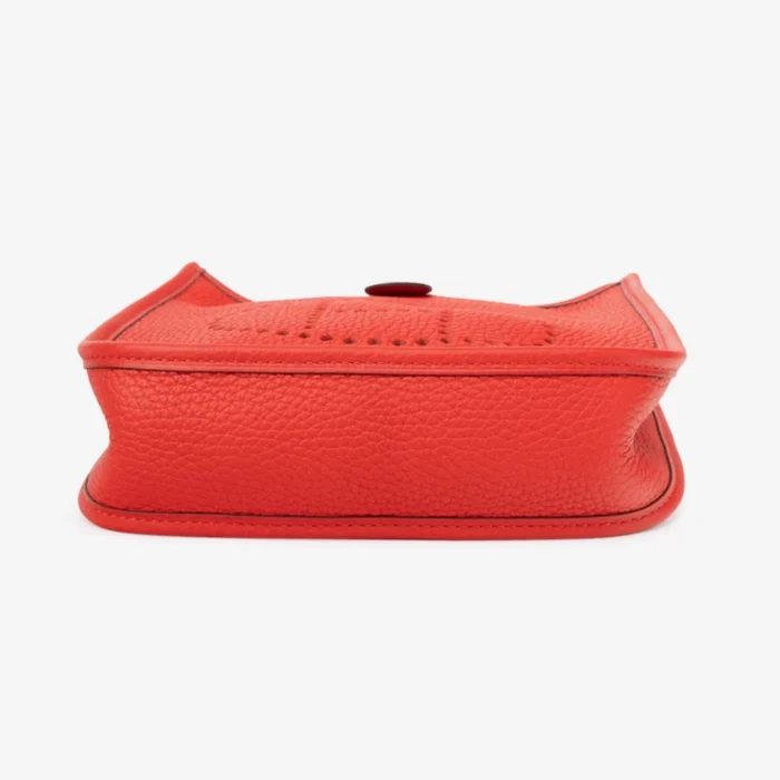 Best Replica Hermès Evelyne 16 Taurillon Clemence Rouge De Coeur GHW - DLF - Image 3
