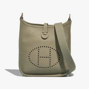Best Replica Hermès Evelyne 16 Taurillon Clemence Sauge GHW