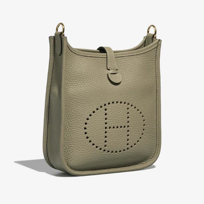 Best Replica Hermès Evelyne 16 Taurillon Clemence Sauge GHW - Replica Handbags - Image 5