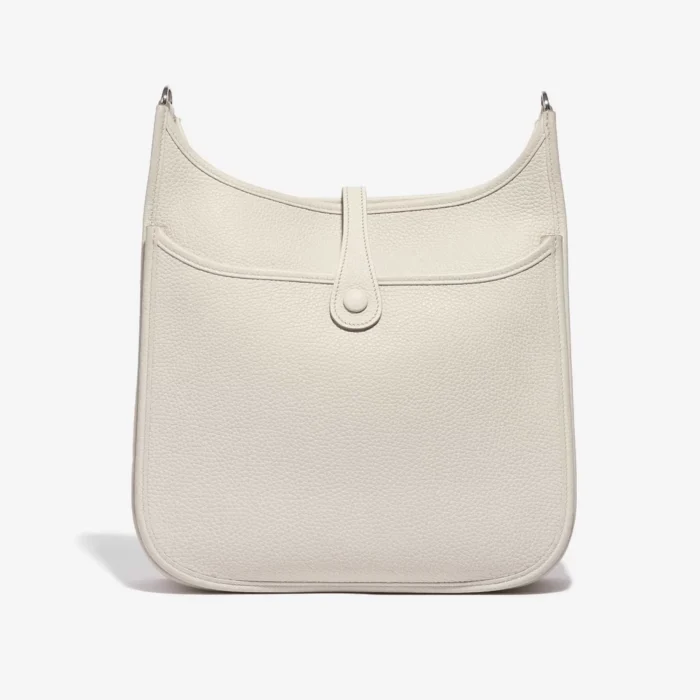 Best Replica Hermès Evelyne 29 Clemence Beton PHW - Replica Handbags - Image 2