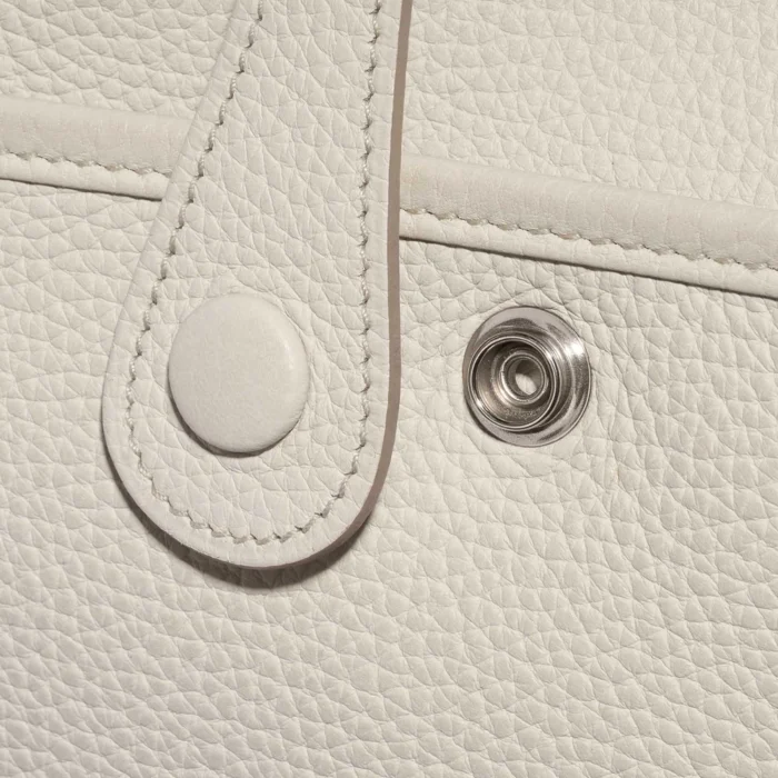 Best Replica Hermès Evelyne 29 Clemence Beton PHW - Replica Handbags - Image 6