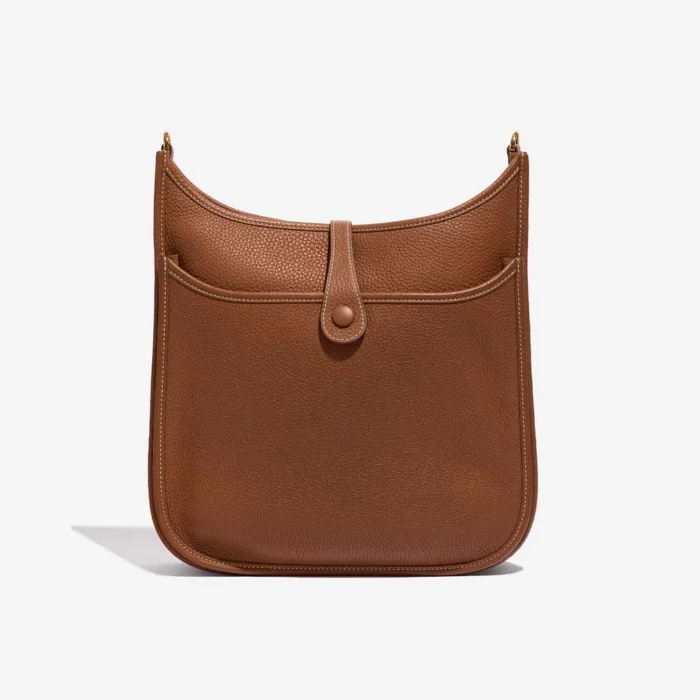 Best Replica Hermès Evelyne 29 Clemence Gold GHW - Replica Handbags - Image 2