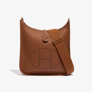 Best Replica Hermès Evelyne 29 Clemence Gold GHW Handbag