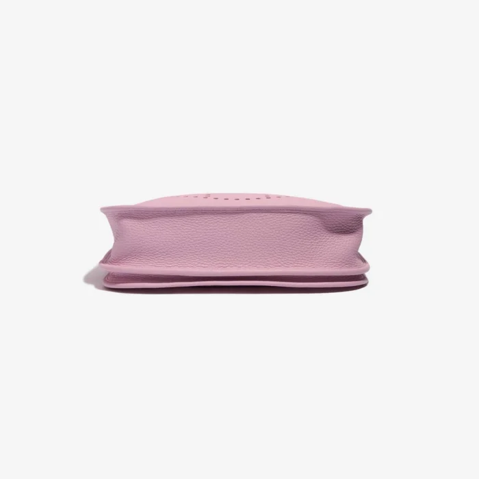 Best Replica Hermès Evelyne 29 Clemence Mauve Sylvestre PHW - Replica Handbags - Image 3