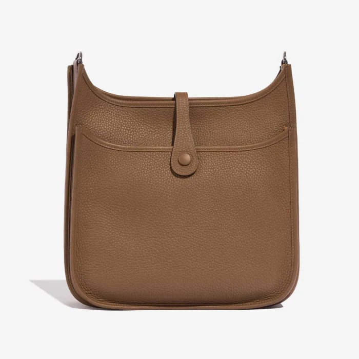 Best Replica Hermès Evelyne 29 Taurillon Clemence Alezan PHW - Replica Handbags - Image 3