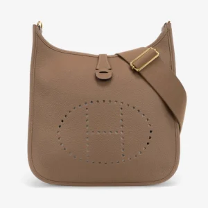 Best Replica Hermès Evelyne 29 Clemence Beige GHW | DLF