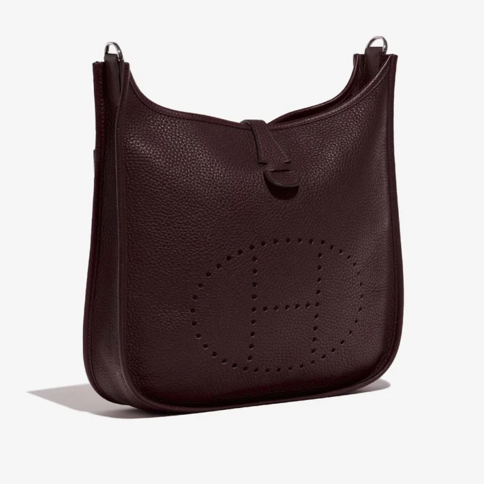 Best Replica Hermès Evelyne 29 Taurillon Clemence Havane PHW - Replica Handbags - Image 5
